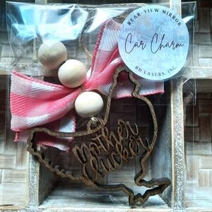 "Mother Clucker" Car Charm